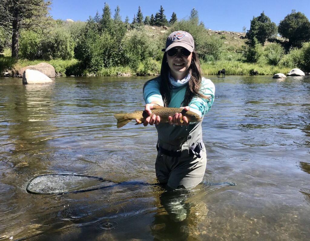 Fall Taylor River Fishing Catch