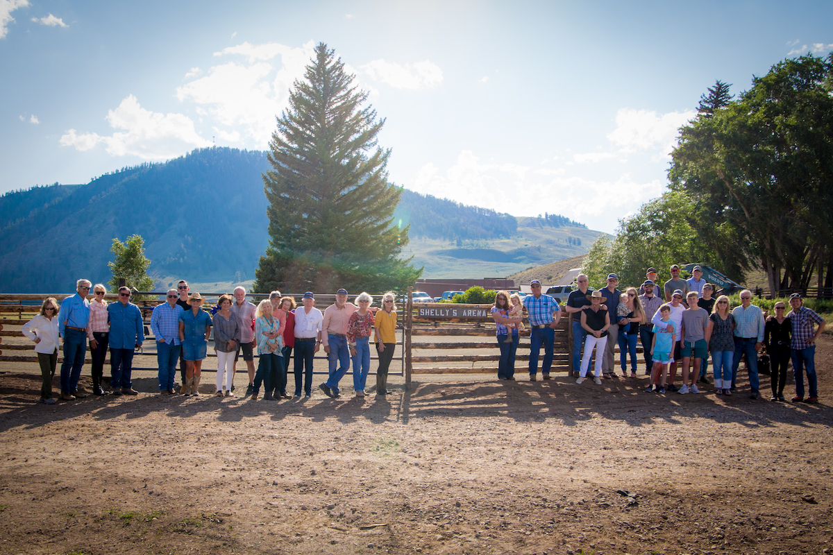 WIlder Horse Arena Dedication Group Photo